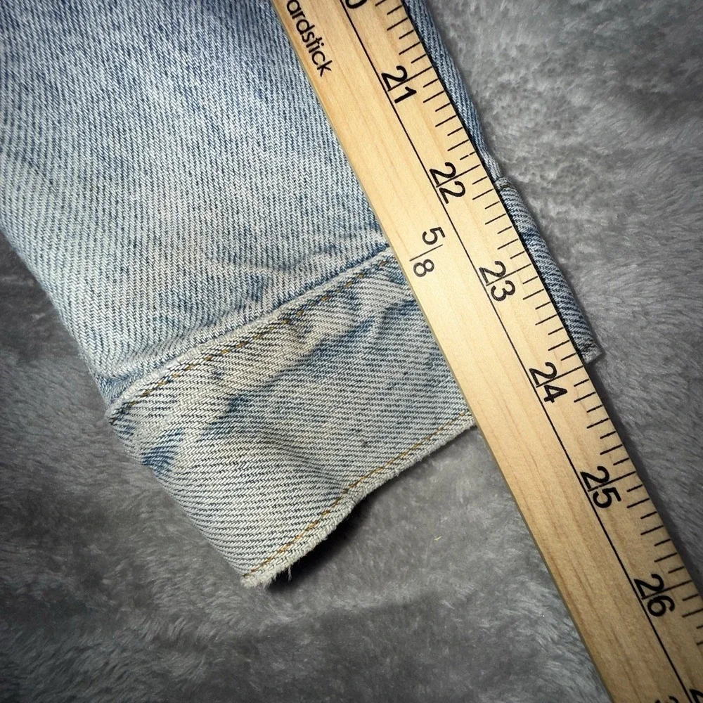 Levis Denim Jean Jacket‎ Trucker Mens Large 42R Made In USA Vintage 70506